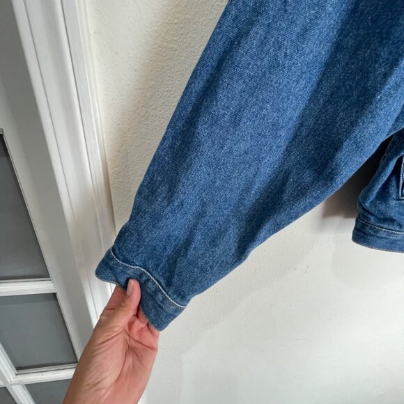 International Denim Men's Jacket With Removable Flannel Lining Size S - Picture 7 of 8